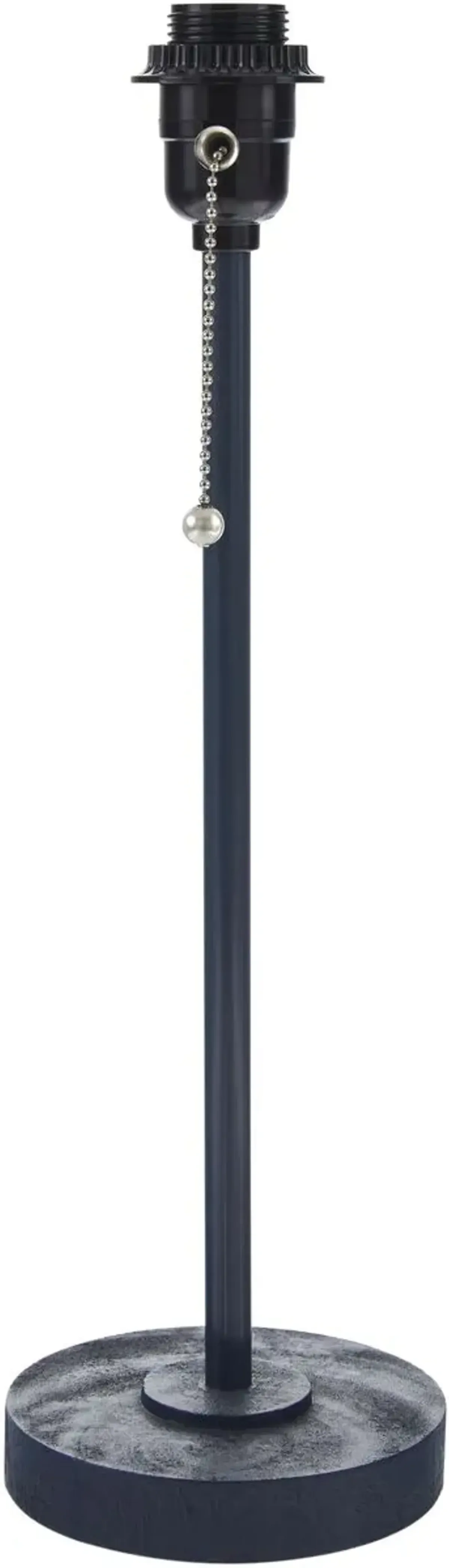 Caspian Rattan Accent Table Lamp - Blue - 23Hx5.25Wx5.25D in