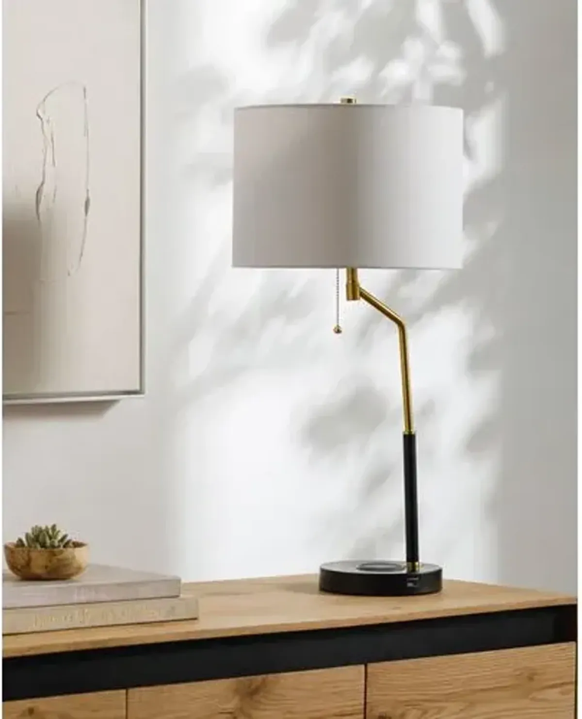 Ember Table Lamp - Black/Gold