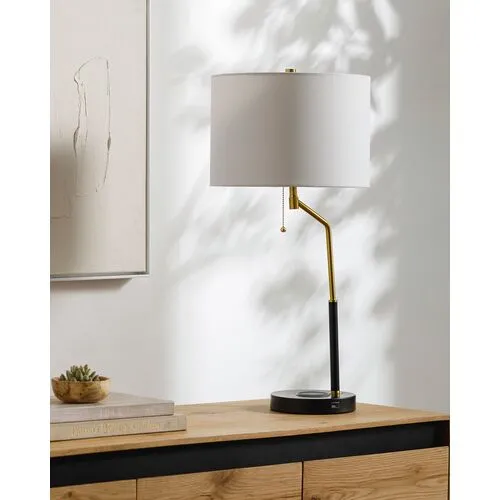 Ember Table Lamp - Black/Gold