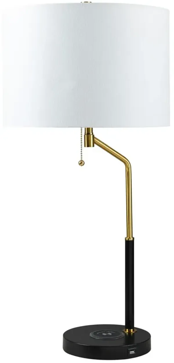 Ember Table Lamp - Black/Gold