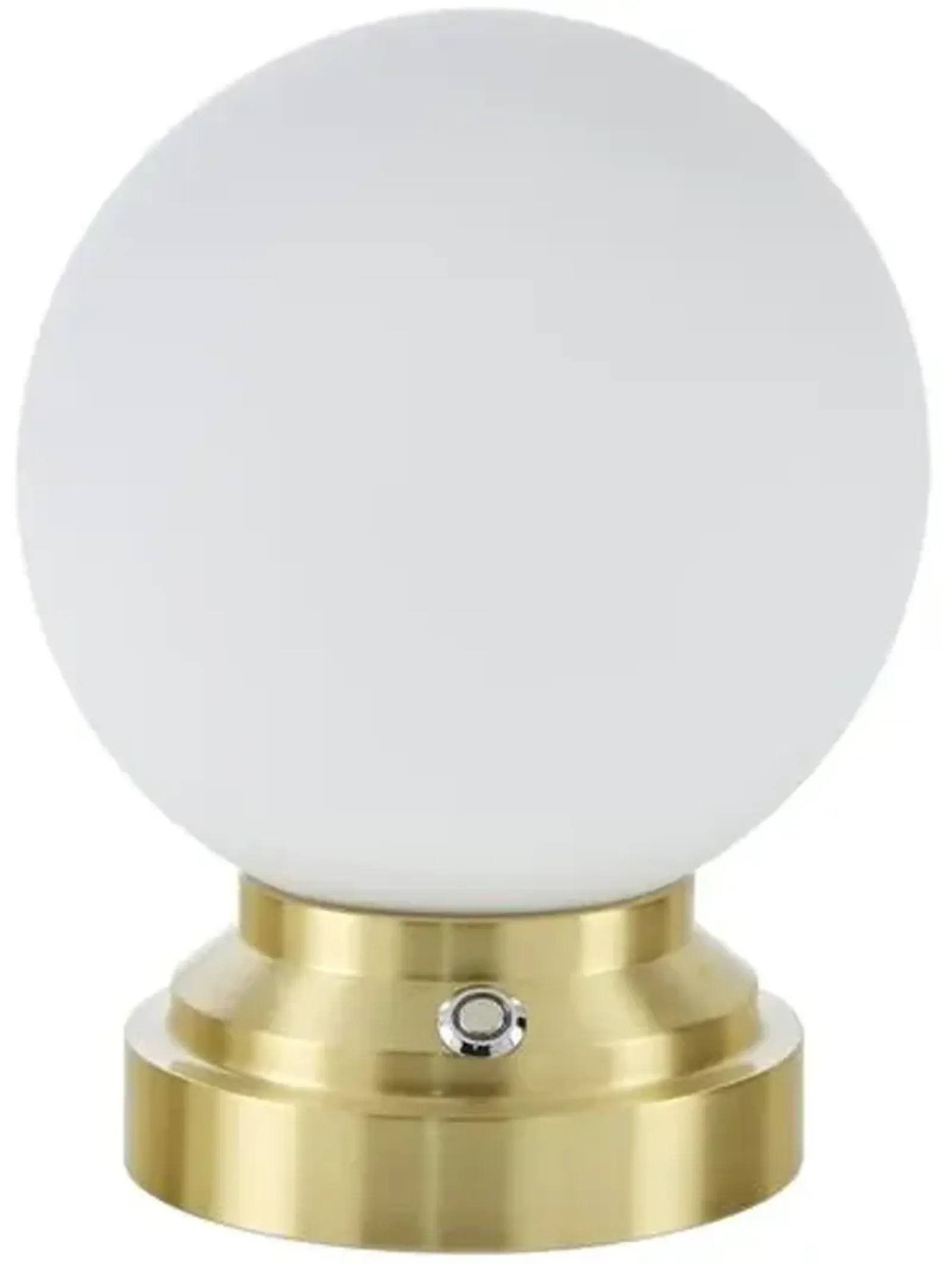 Jazzlyn Globe Accent Table Lamp - Gold - 10Hx8Wx8D in