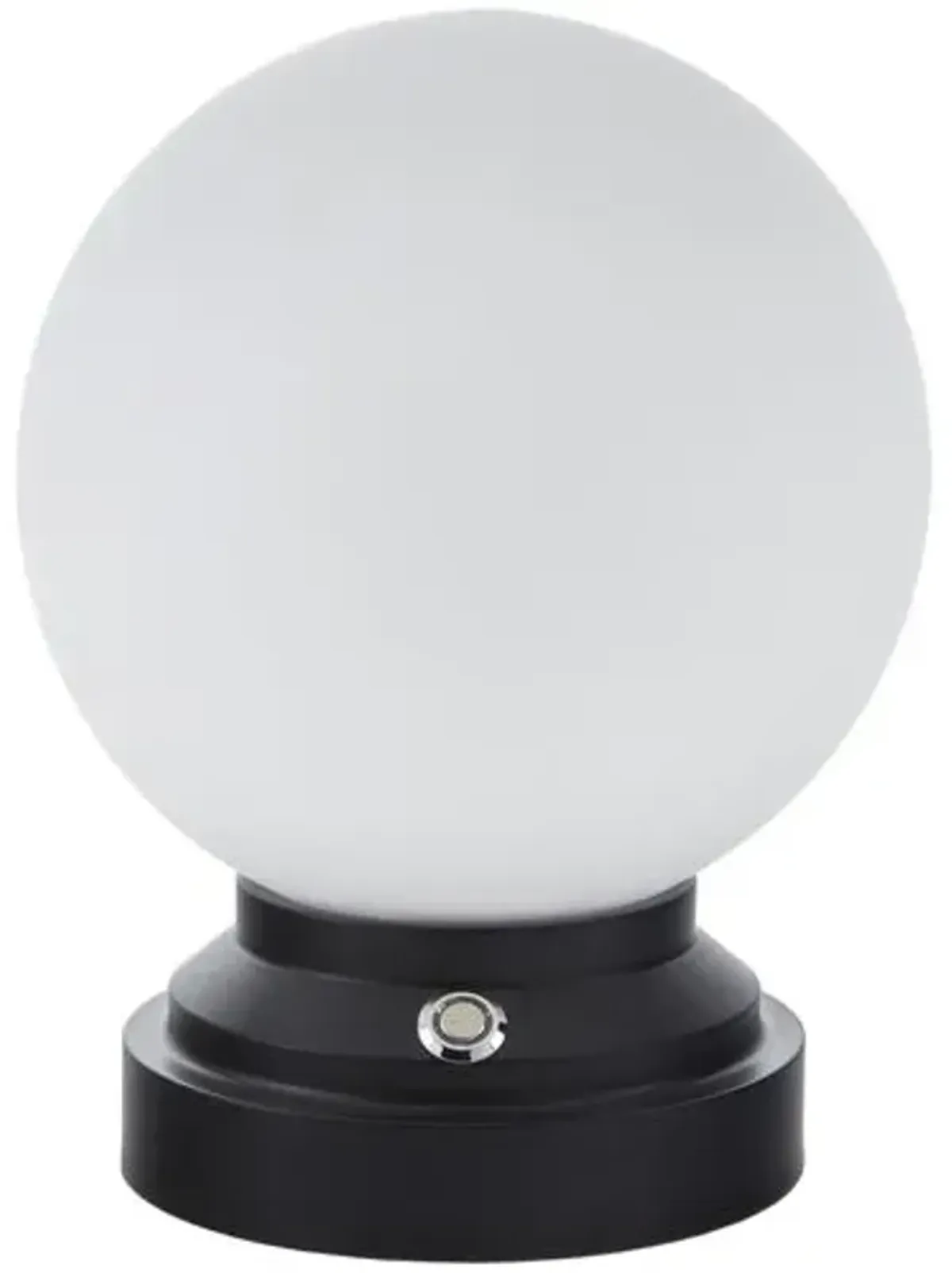 Jazzlyn Globe Accent Table Lamp - Black - 10Hx8Wx8D in