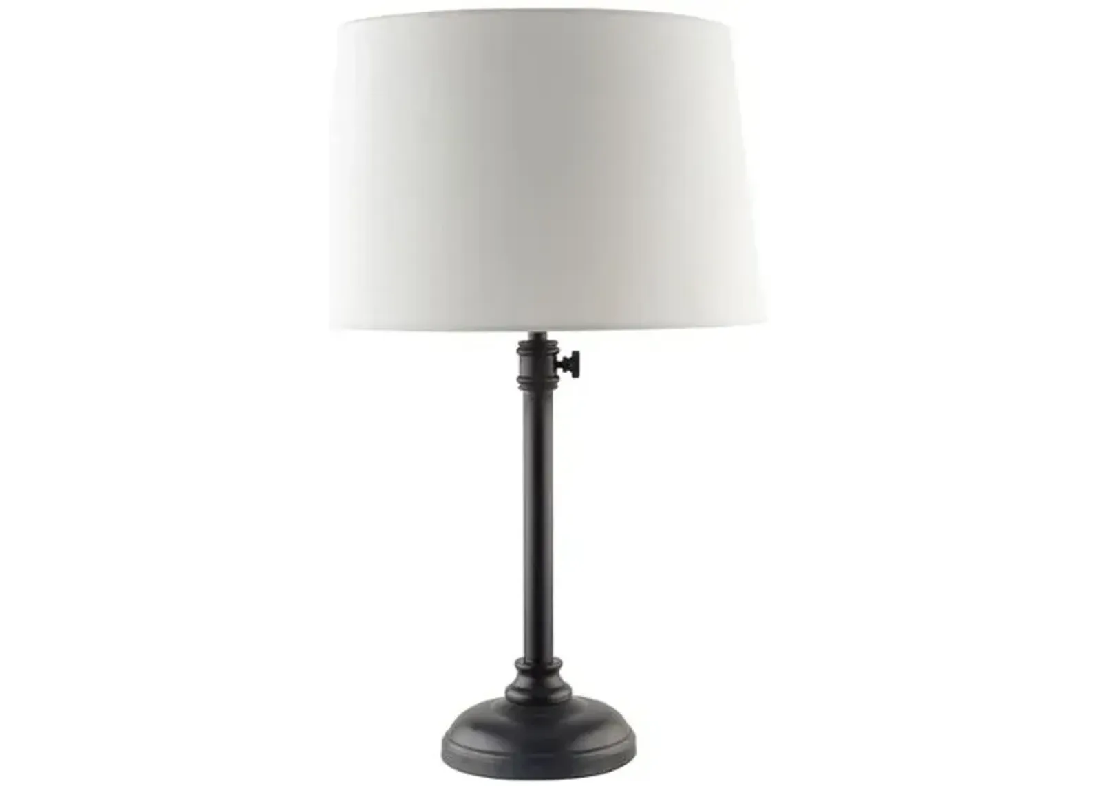 Knox Accent Table Lamp - Black - 28Hx13Wx13D in