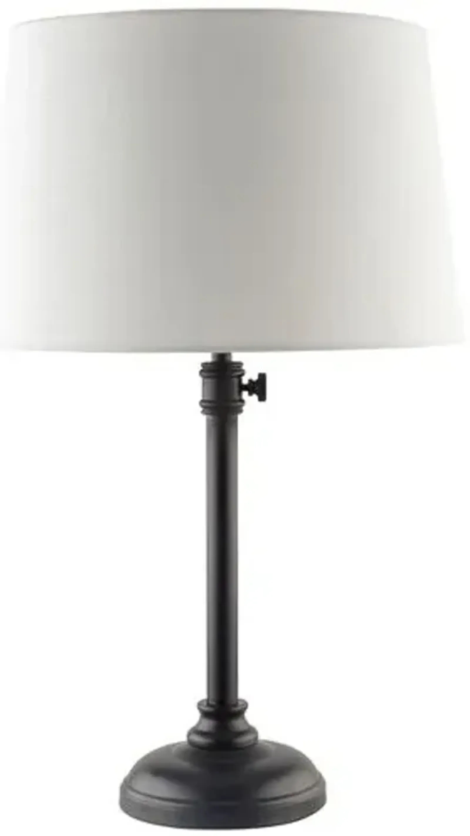 Knox Accent Table Lamp - Black - 28Hx13Wx13D in