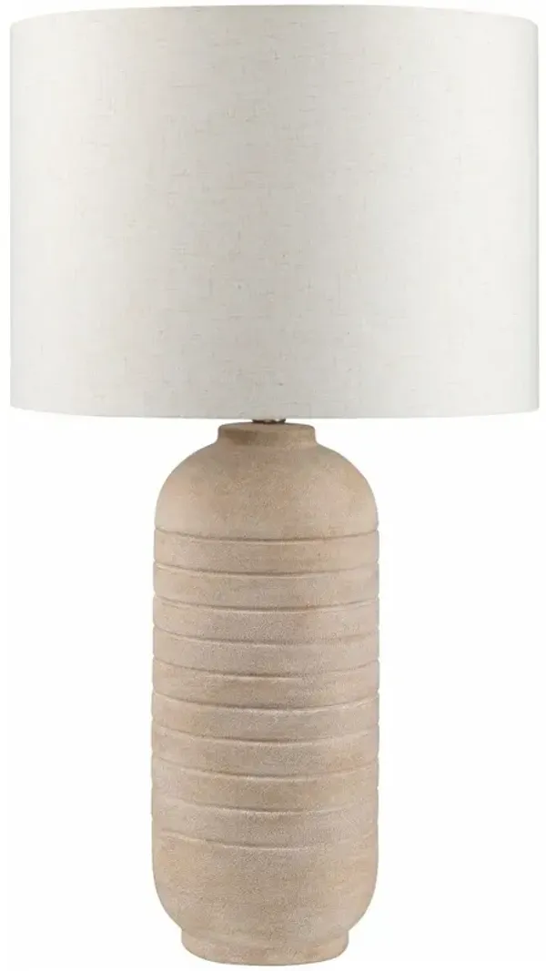 Ellerie Ceramic Table Lamp - Brown
