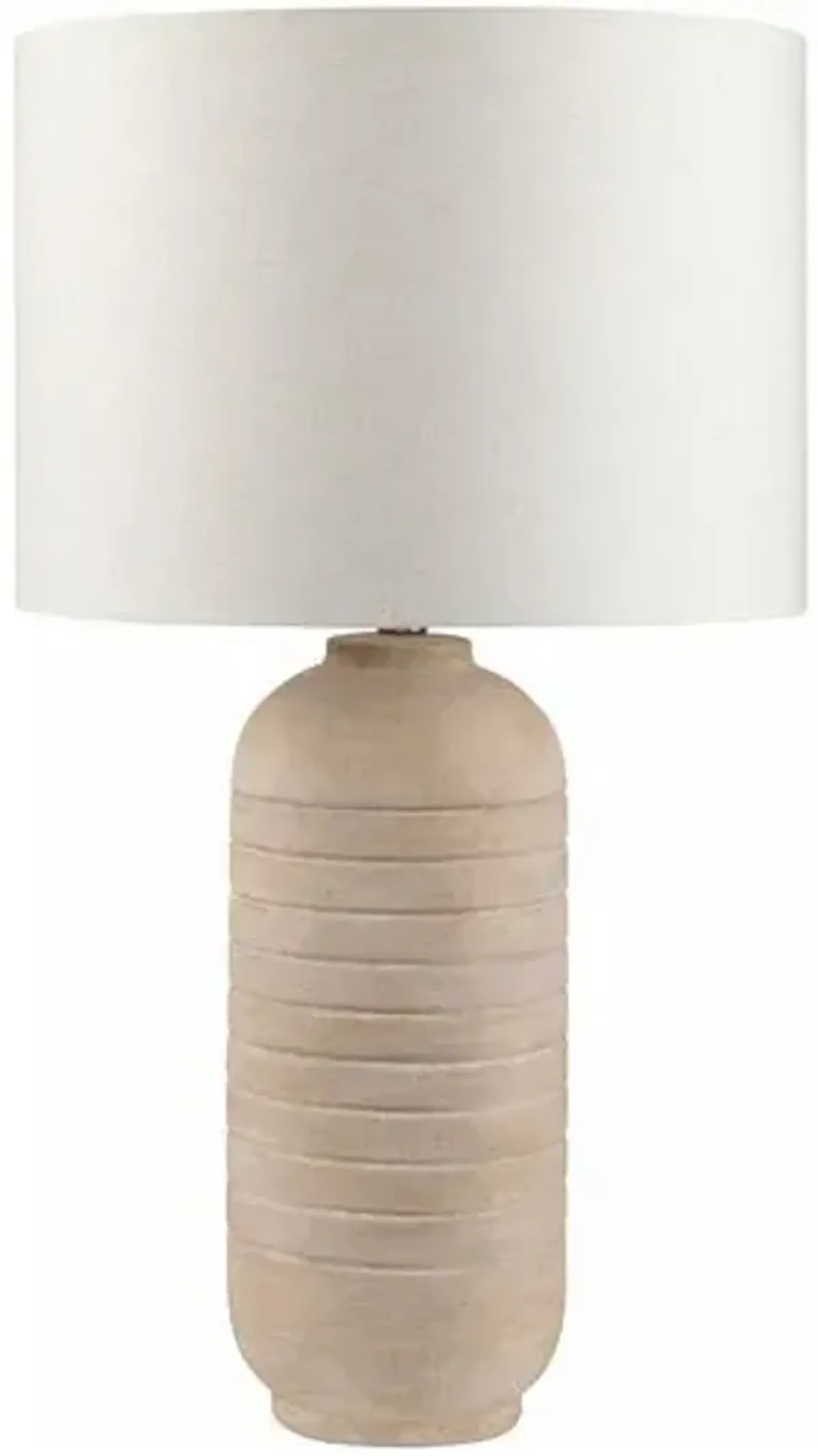 Ellerie Ceramic Table Lamp - Brown