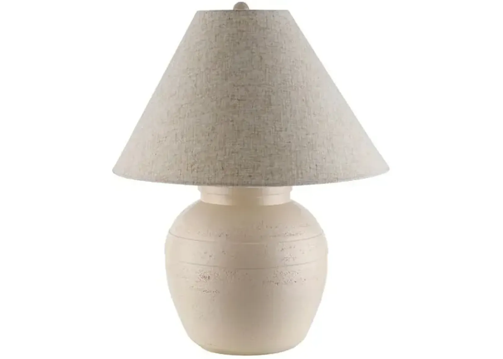 Bexley Accent Table Lamp - Beige - 23Hx18Wx18D in