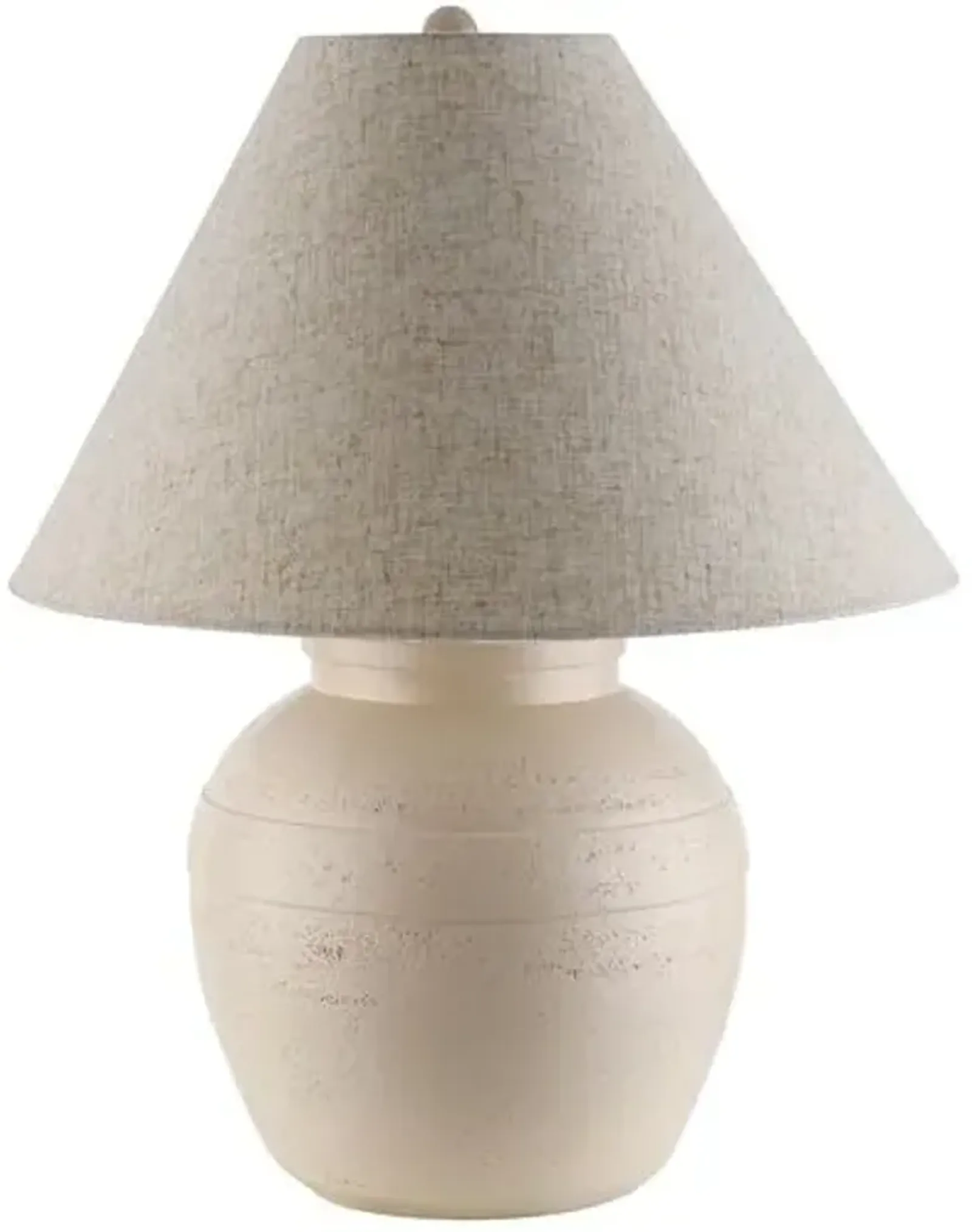 Bexley Accent Table Lamp - Beige - 23Hx18Wx18D in