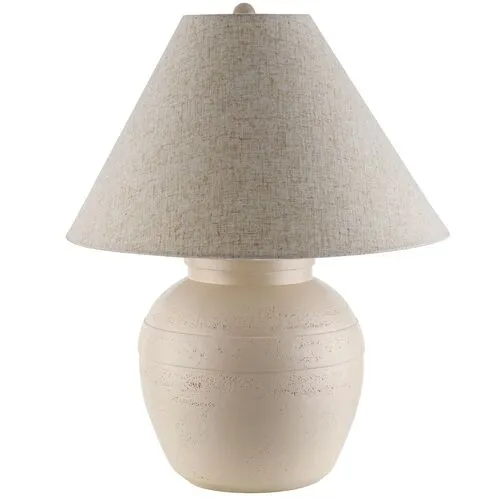 Bexley Accent Table Lamp - Beige - 23Hx18Wx18D in