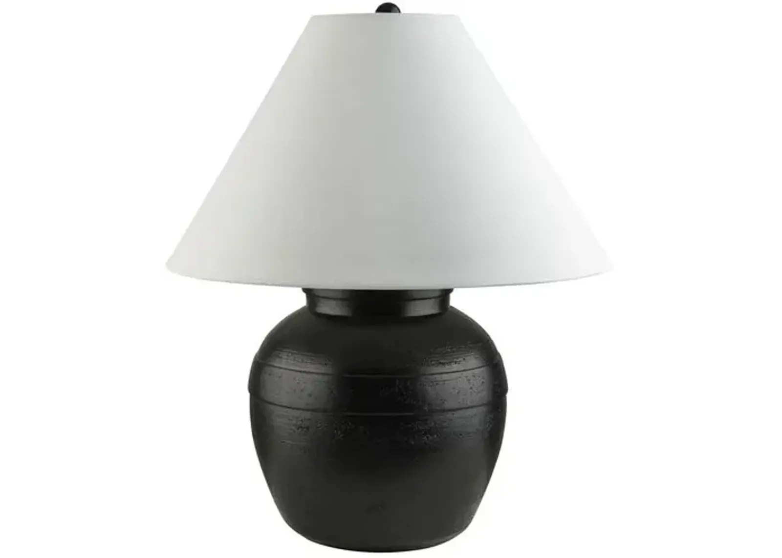 Bexley Accent Table Lamp - Black - 23Hx18Wx18D in