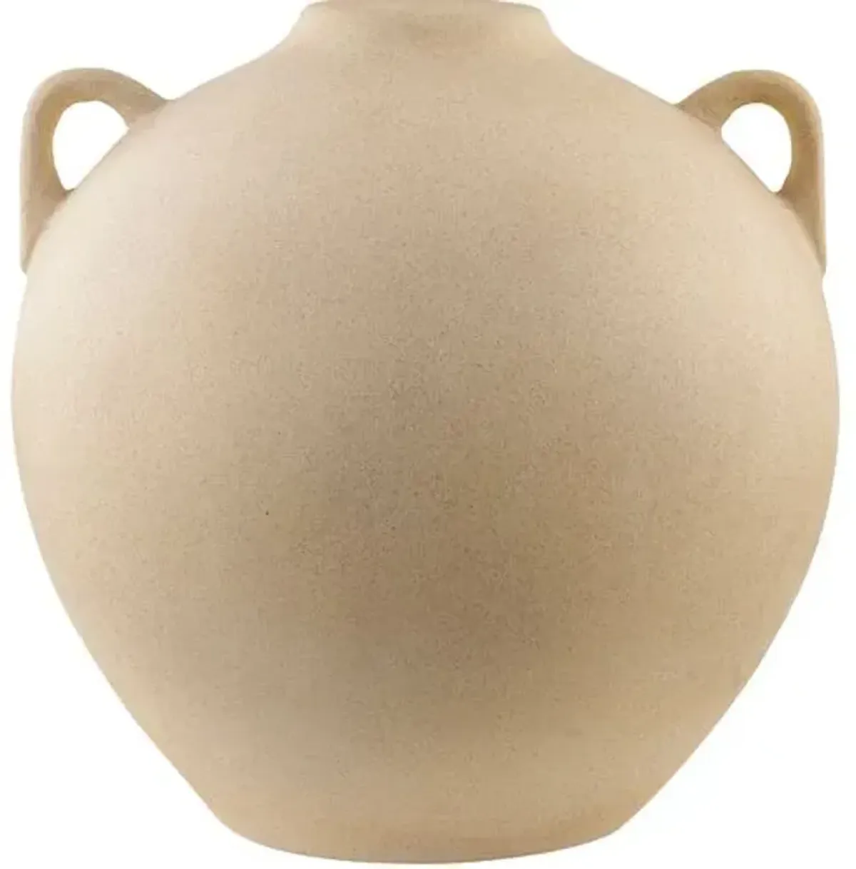 Dune Ceramic Jar Table Lamp - Beige