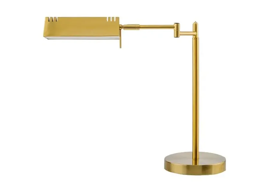 Kirk Task Table/Desk Lamp - Gold