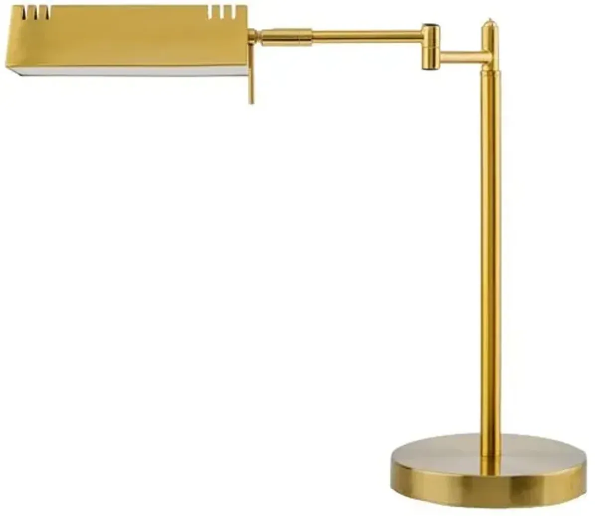 Kirk Task Table/Desk Lamp - Gold