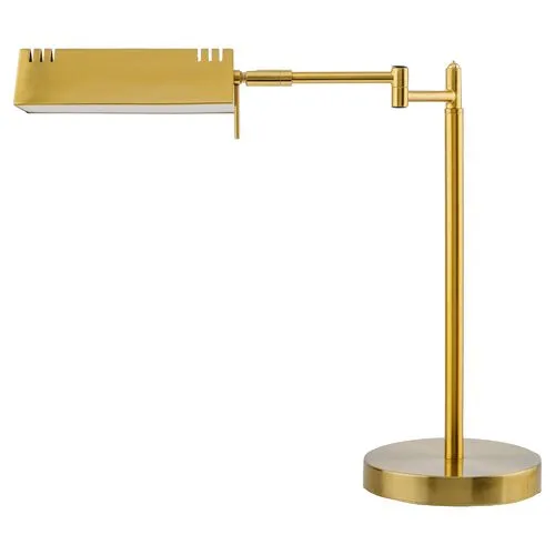 Kirk Task Table/Desk Lamp - Gold