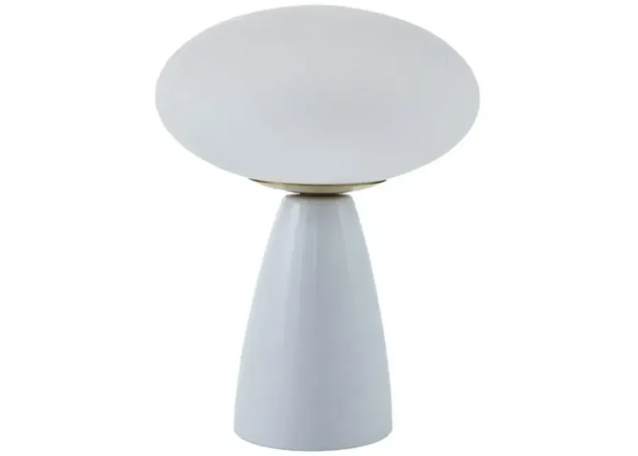 Kolbi Globe Ceramic Table Lamp - White