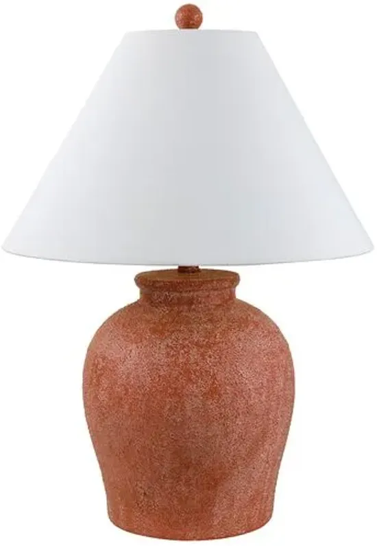 Gia Table Lamp - Red