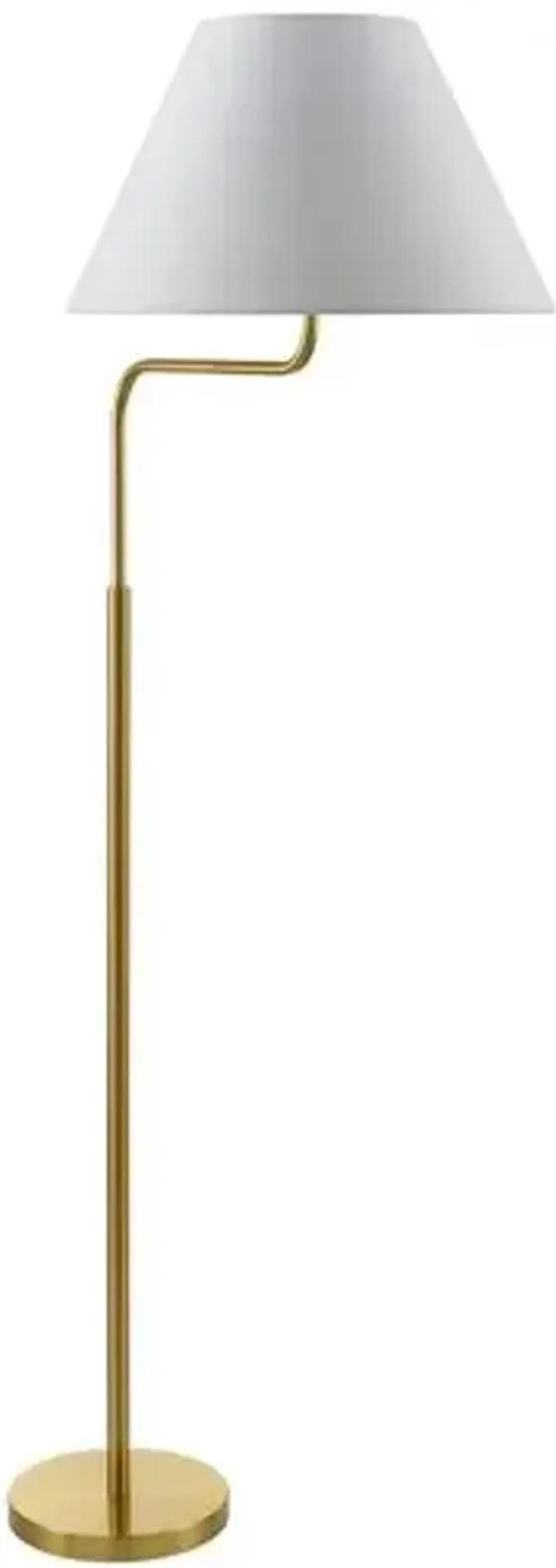 Evelyn Floor Lamp - Brass