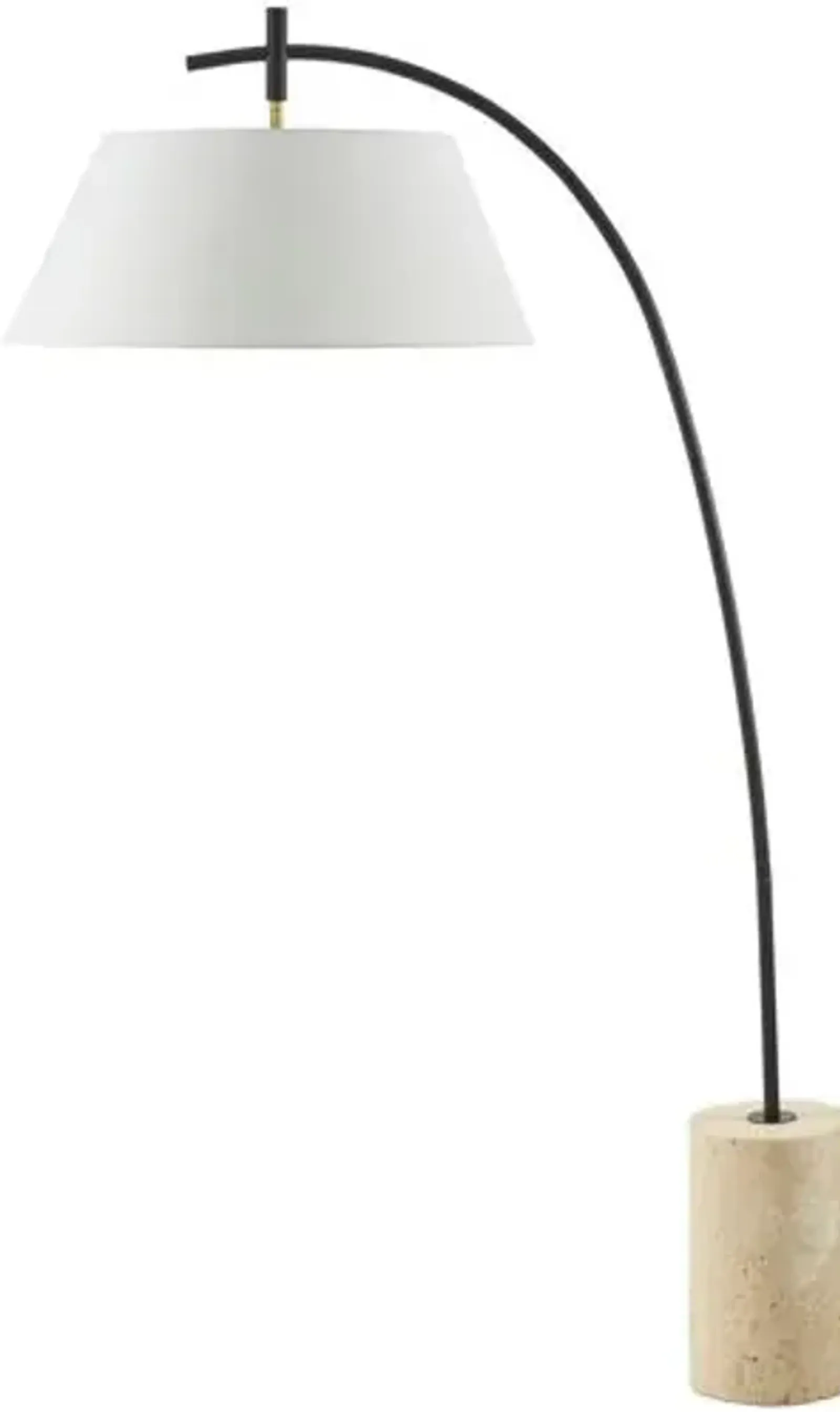 Adrian Arc Floor Lamp - Black