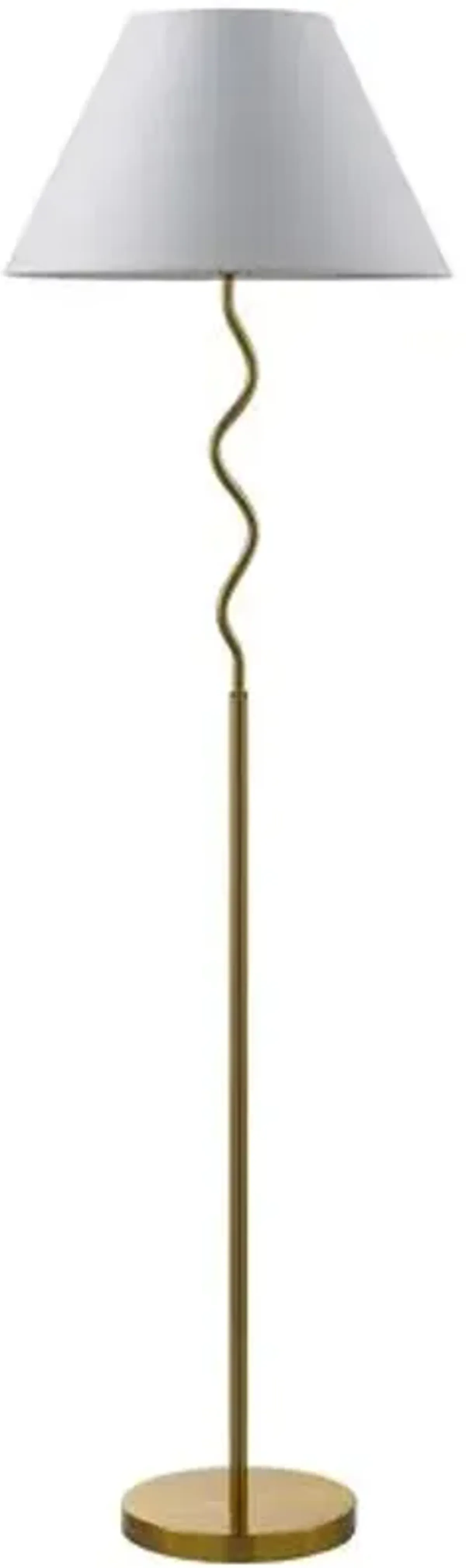 Dune Floor Lamp - Brass