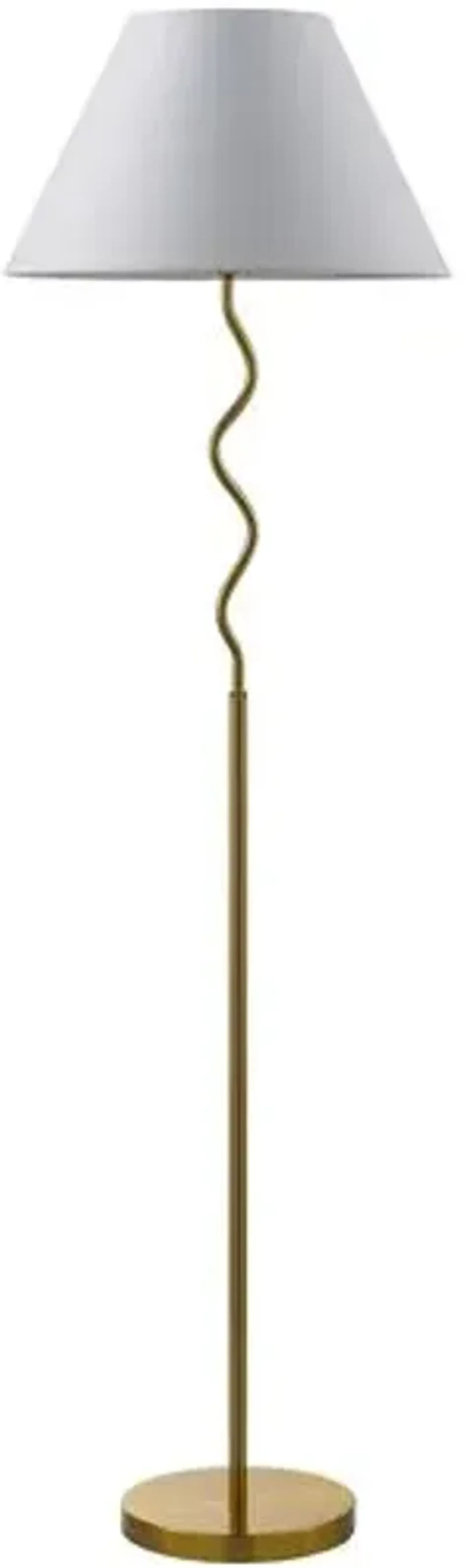 Dune Floor Lamp - Brass