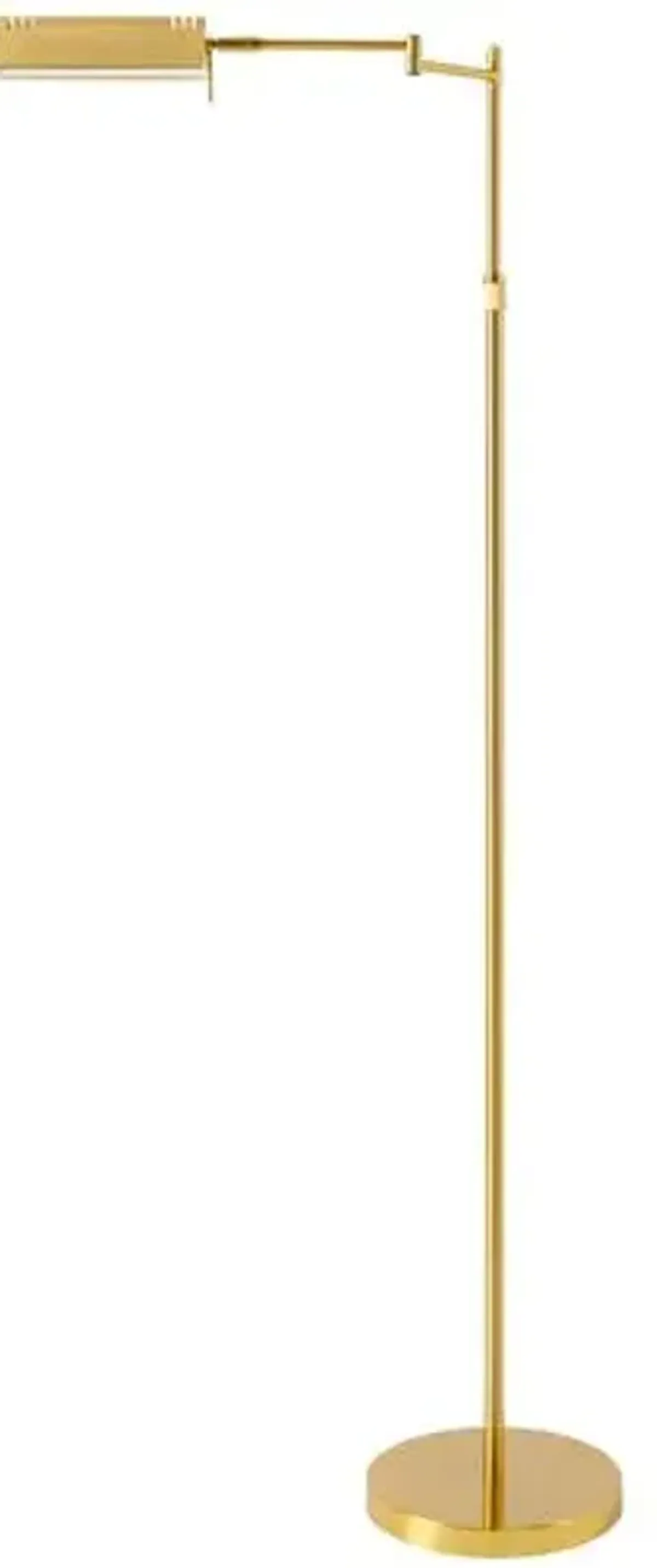 Kirk Floor Task Lamp - Gold