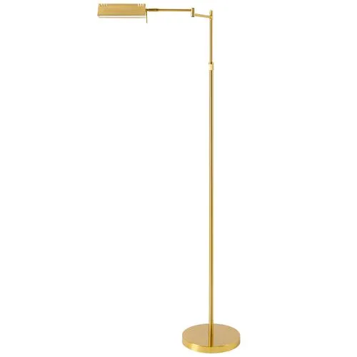 Kirk Floor Task Lamp - Gold