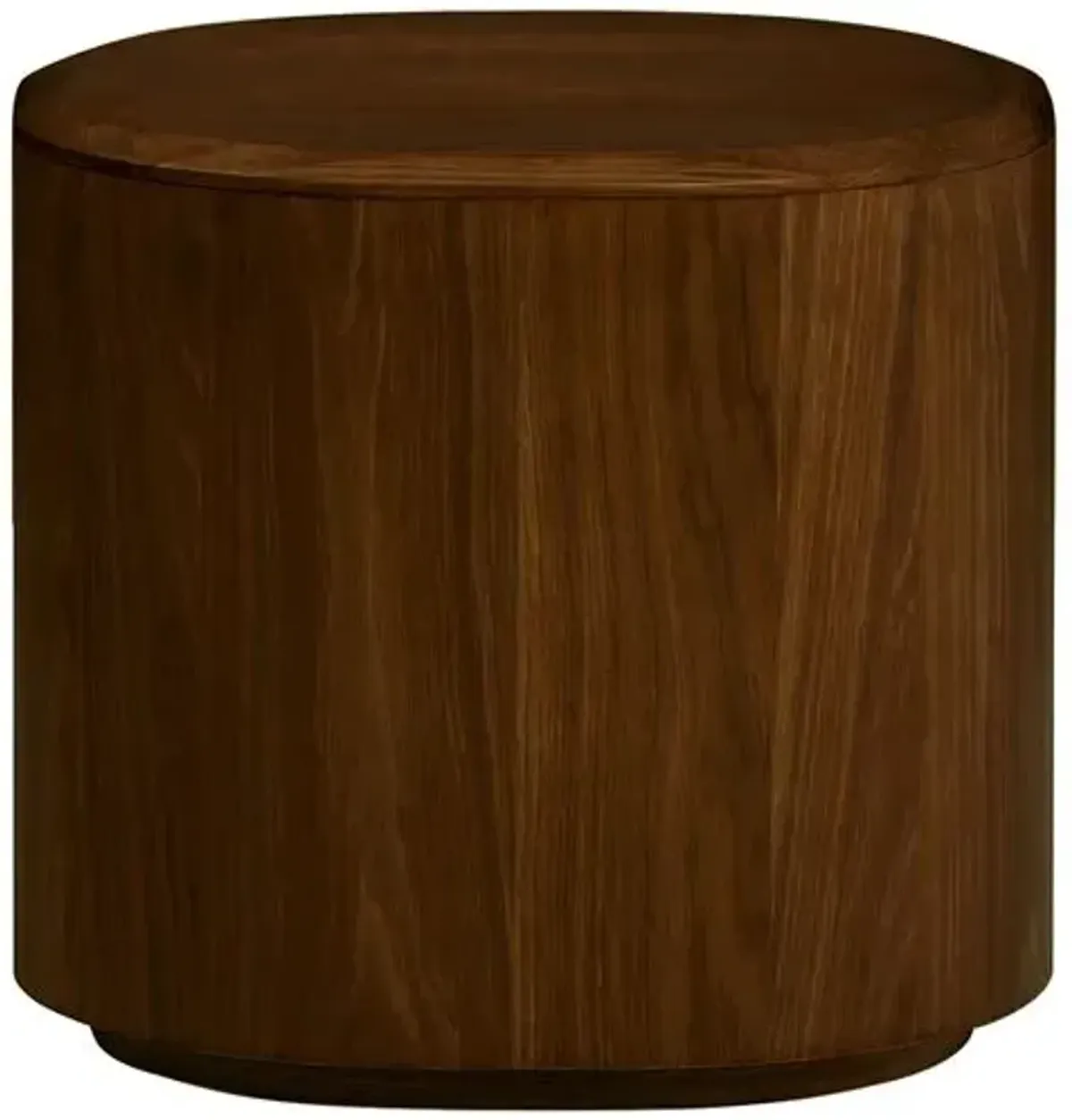 Akio Side Table - Walnut - Tulsi Home - Brown