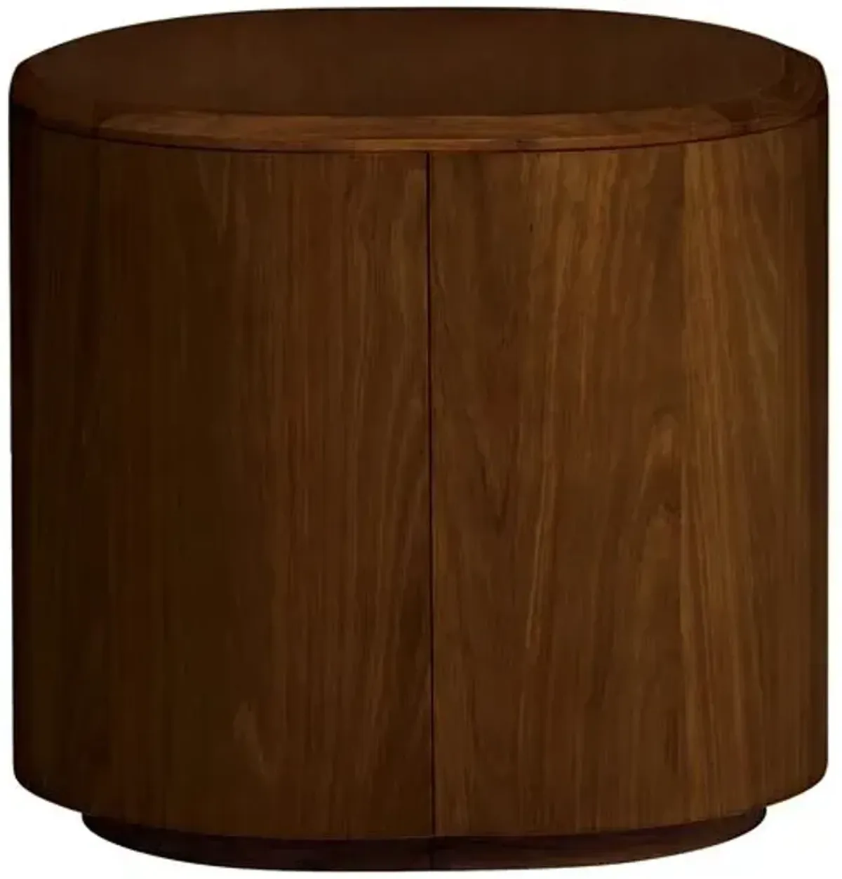 Akio Side Table - Walnut - Tulsi Home - Brown