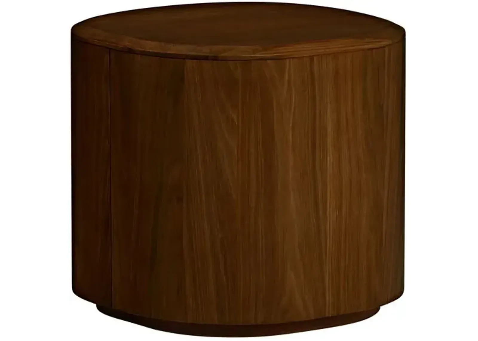 Akio Side Table - Walnut - Tulsi Home - Brown