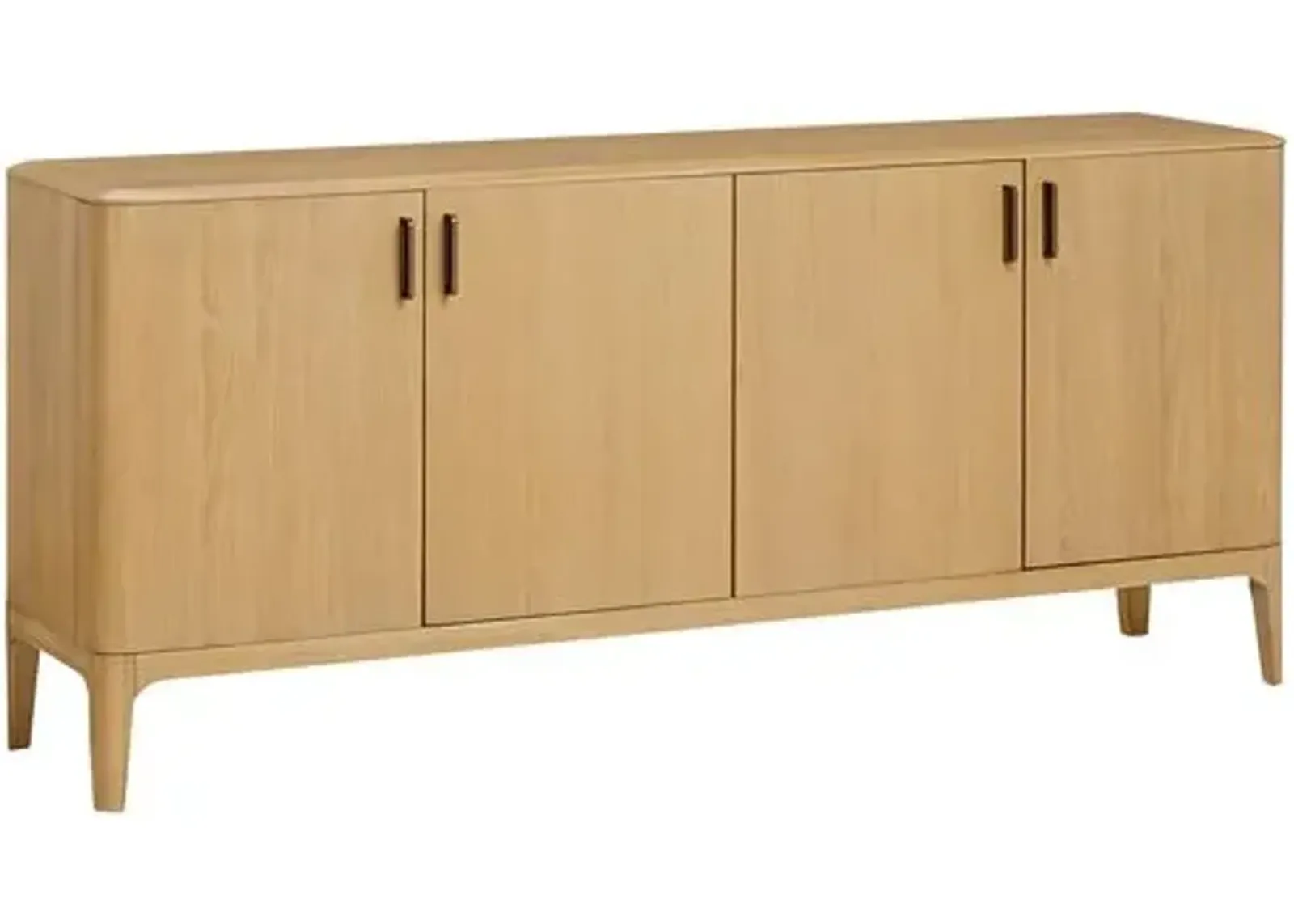 Akio Sideboard - Light Natural Oak - Tulsi Home - Brown