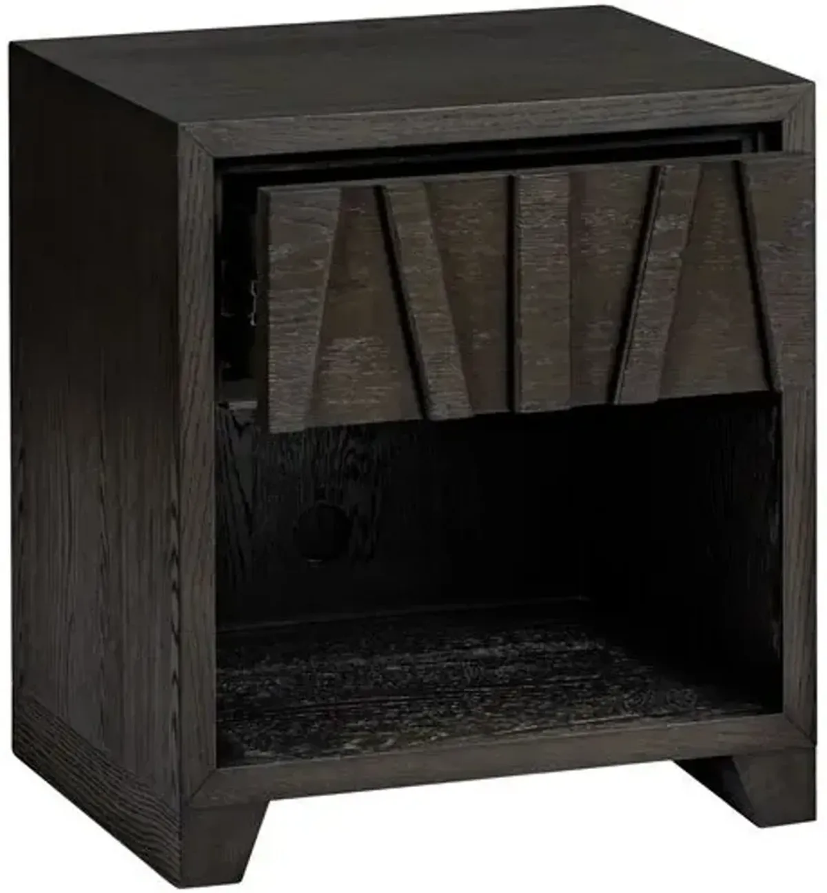 Wesley Nightstand - Charcoal - Tulsi Home