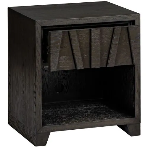 Wesley Nightstand - Charcoal - Tulsi Home