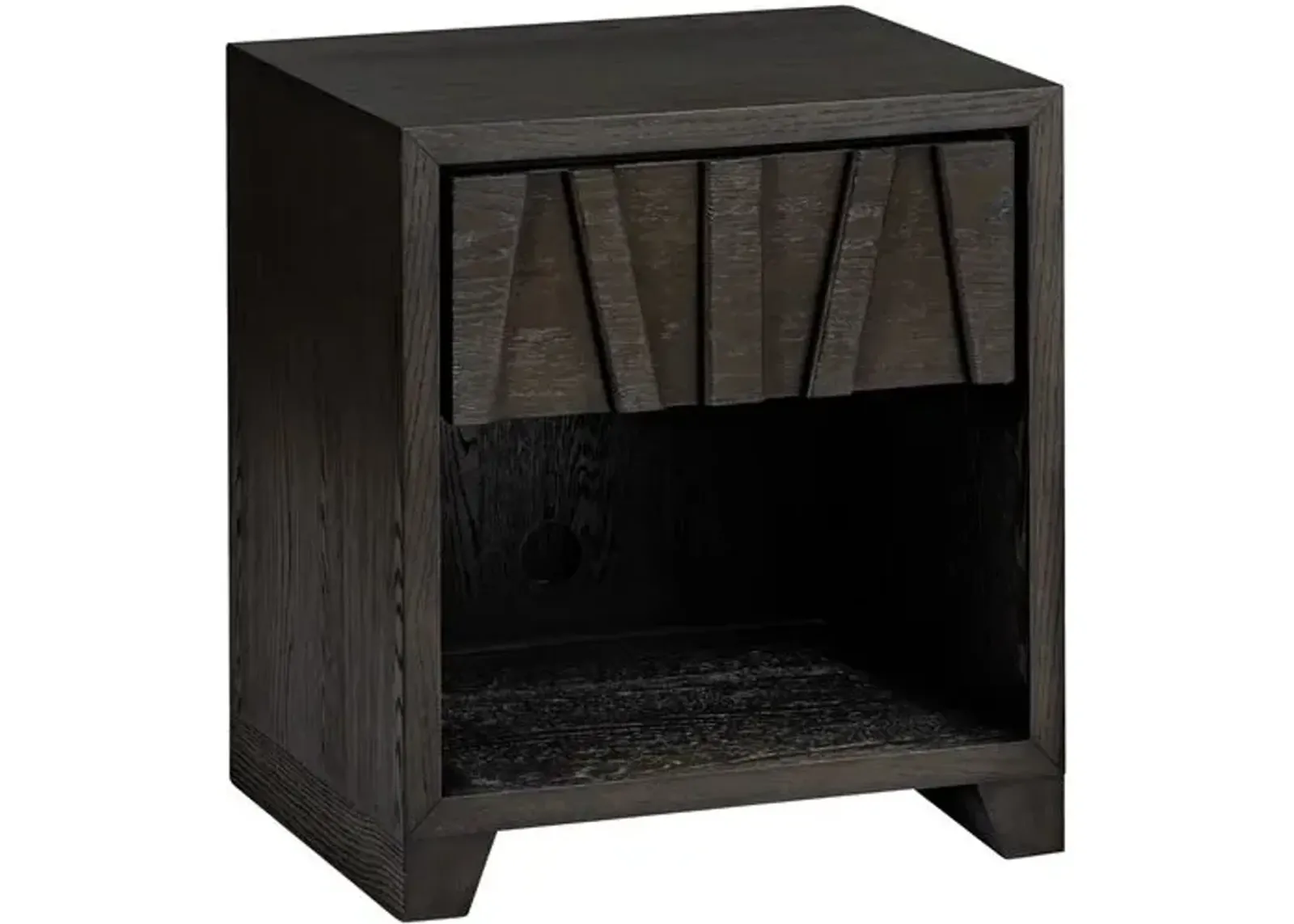 Wesley Nightstand - Charcoal - Tulsi Home