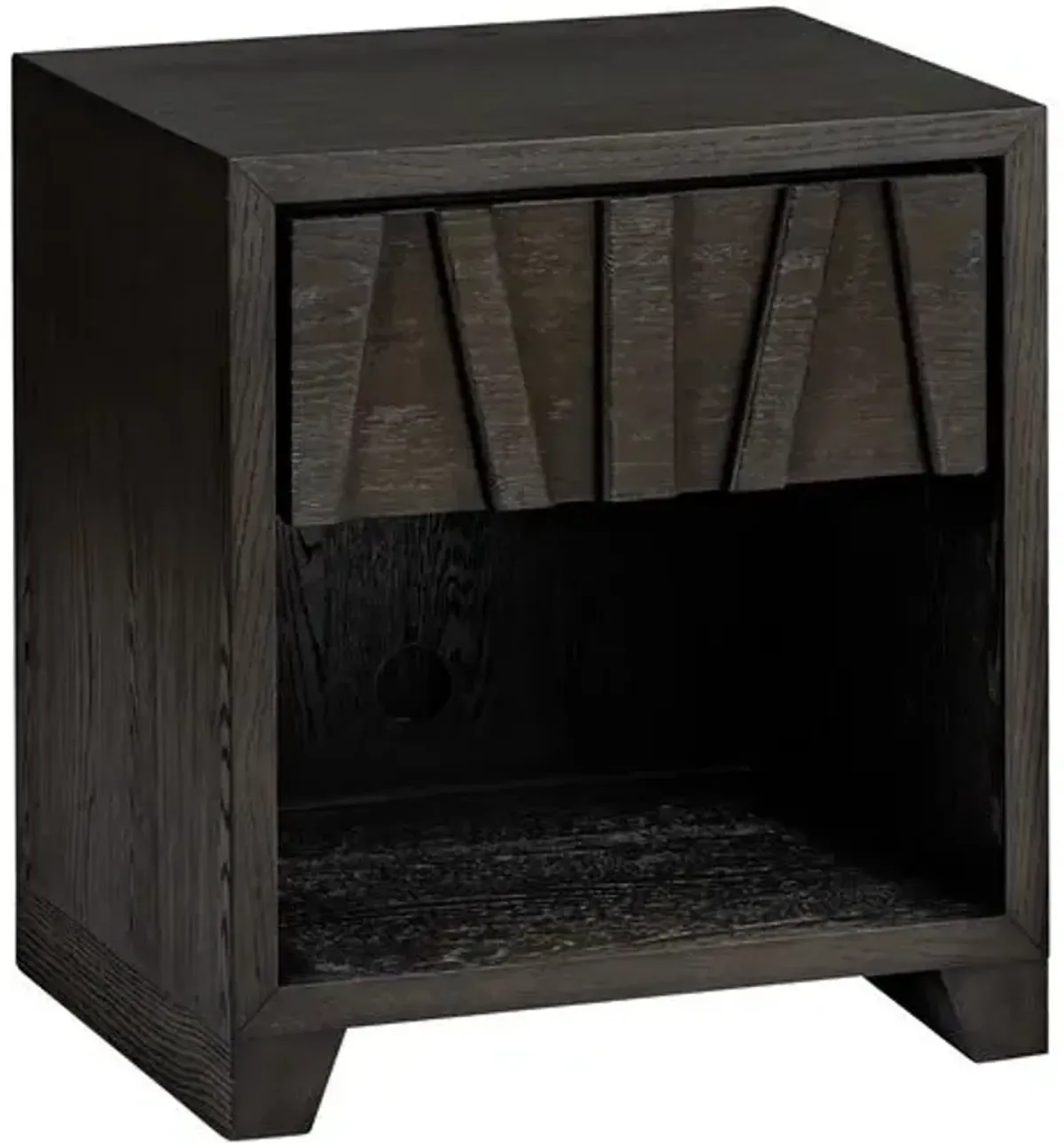 Wesley Nightstand - Charcoal - Tulsi Home