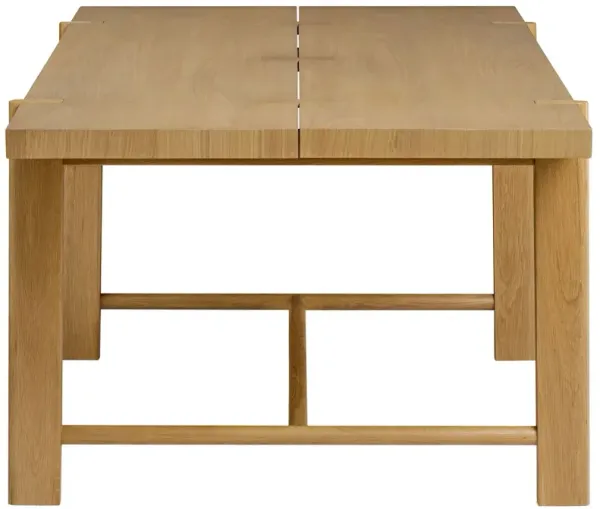 Kenneth Farmhouse Dining Table - Light Natural Oak - Tulsi Home