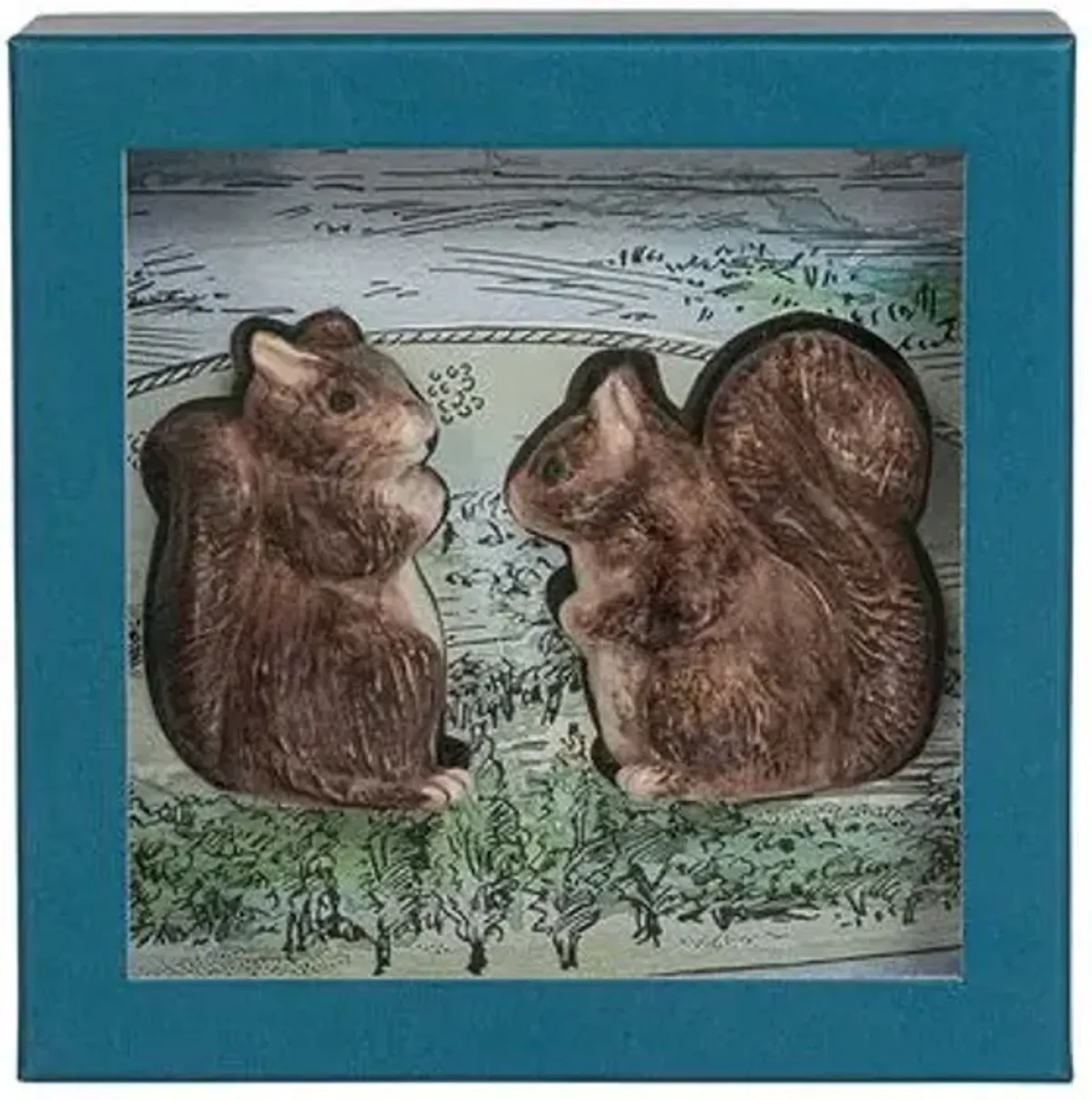 Clever Creatures Squirrel Salt and Pepper Set - Juliska - Brown