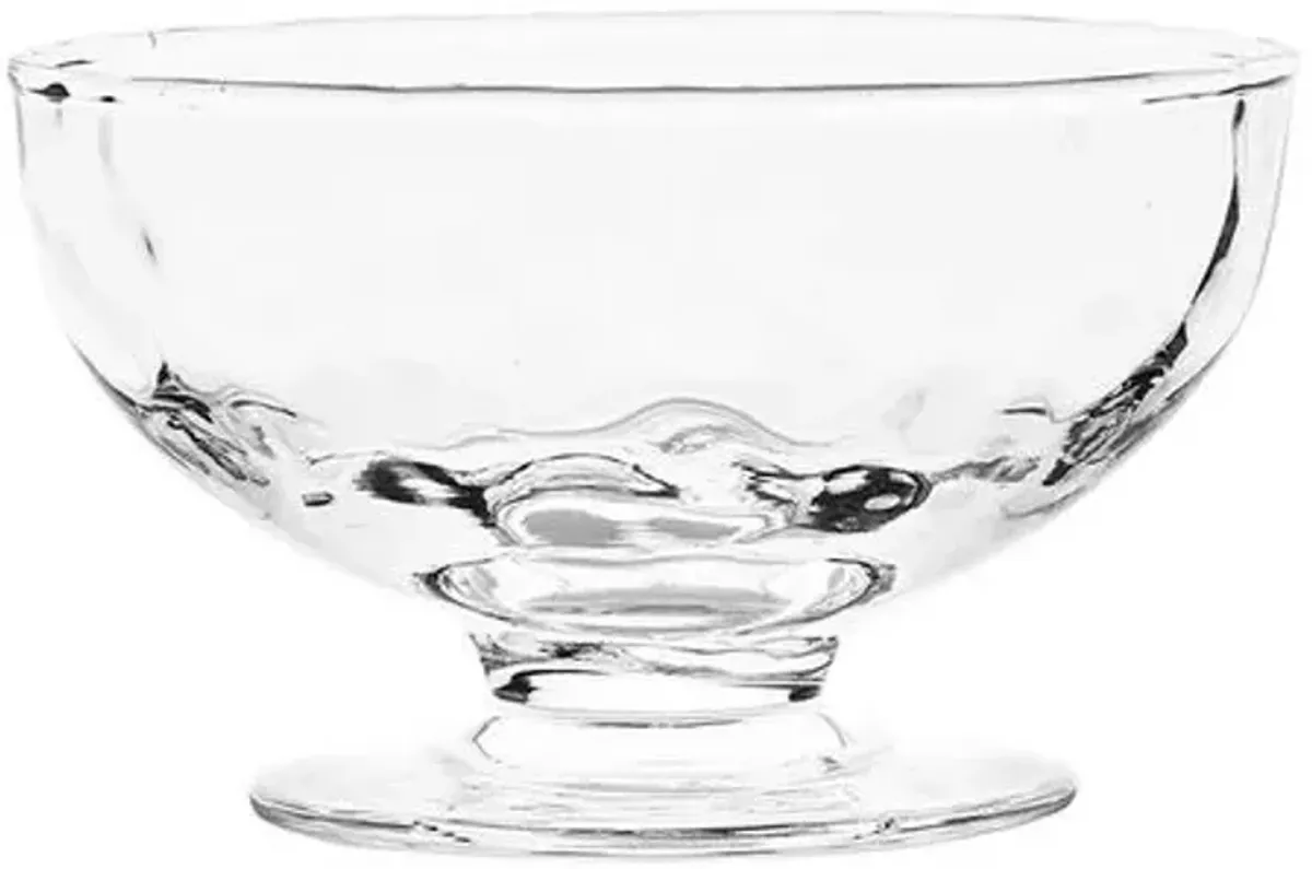 Puro 5" Footed Bowl - Juliska - Clear