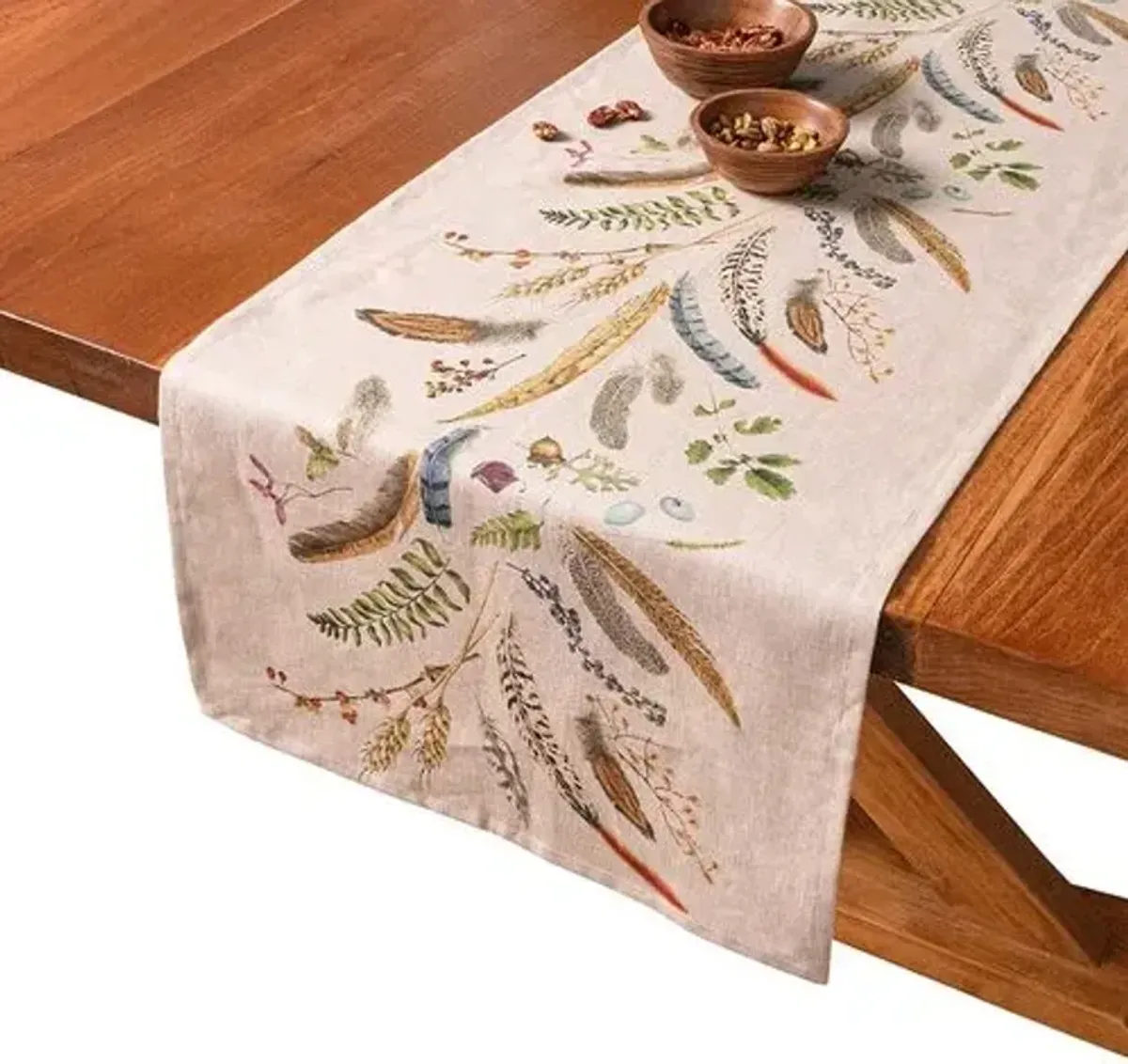 Forest Walk Table Runner - 18x90 - Juliska - Brown