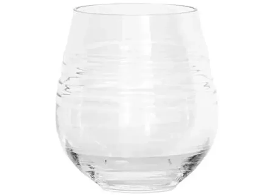 Bilbao Stemless Wine Glass - Juliska - Clear