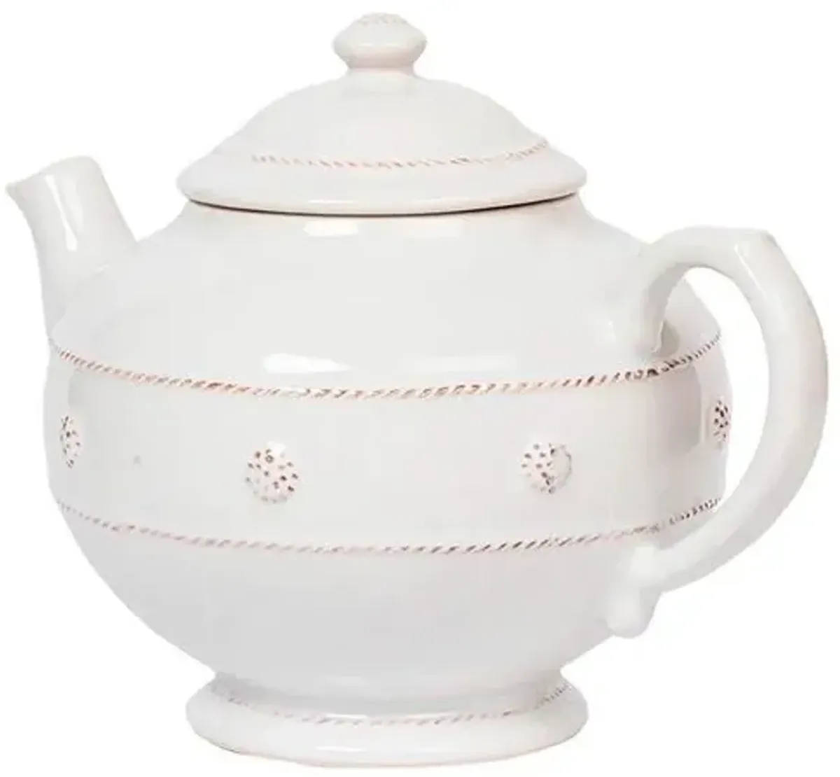 Berry & Thread Teapot - Whitewash - Juliska
