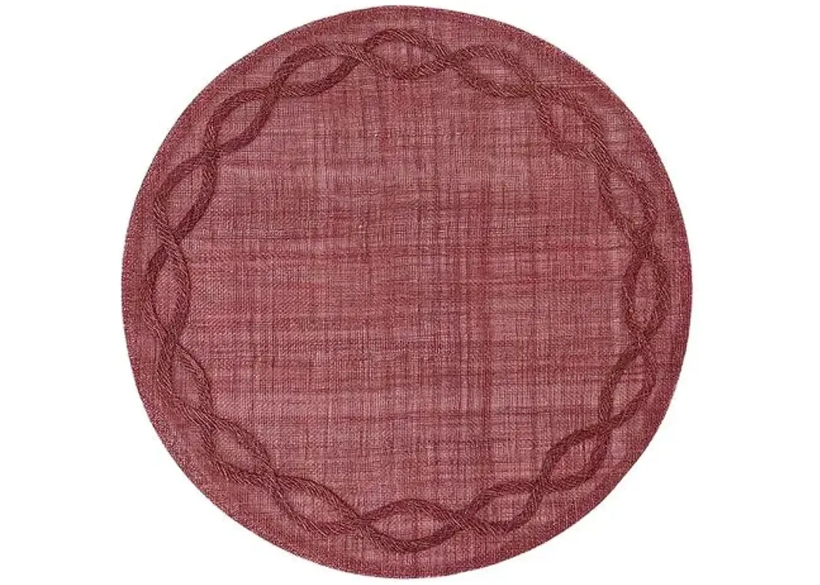 Tuileries Garden Placemat - Juliska - Red