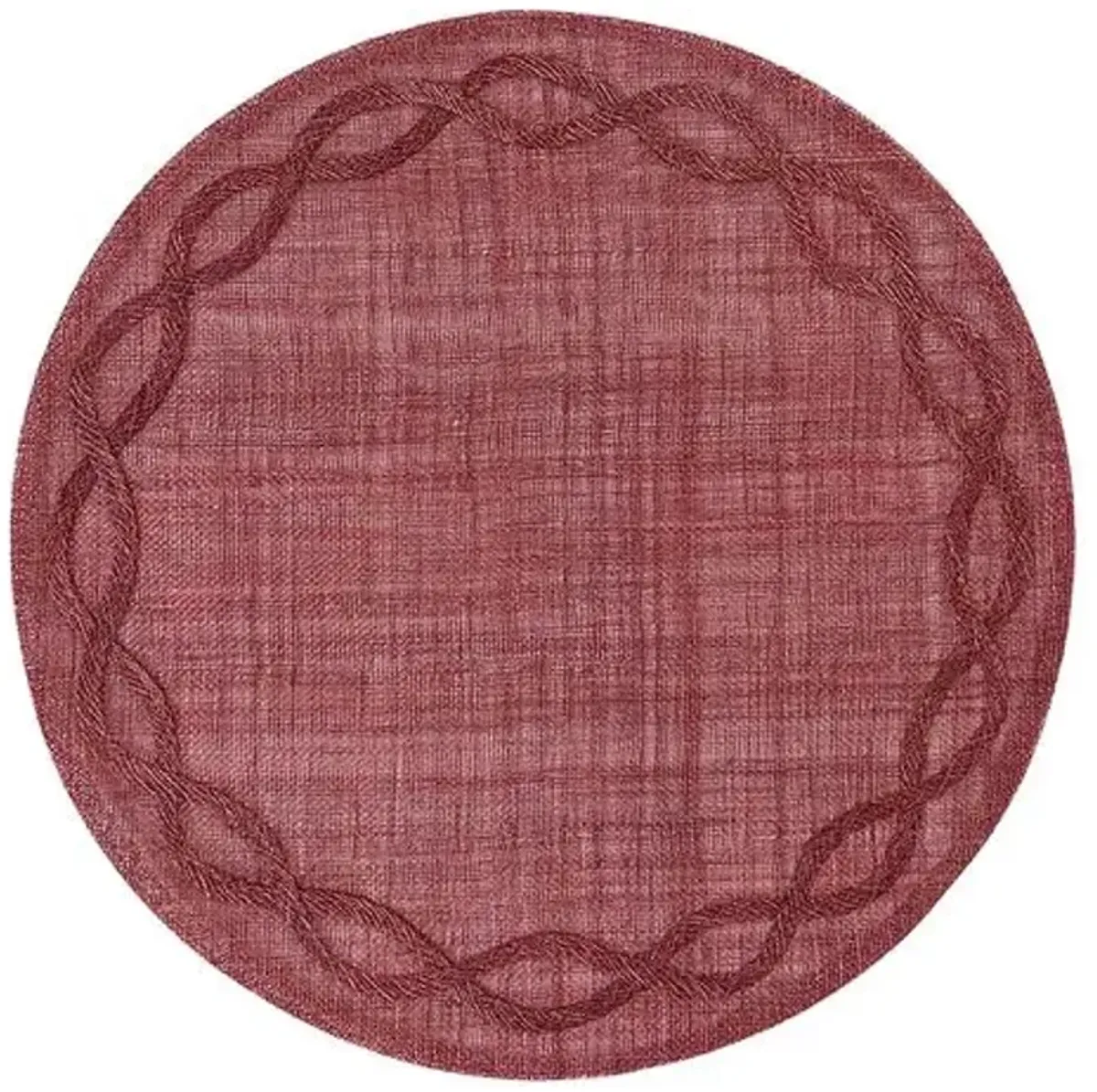 Tuileries Garden Placemat - Juliska - Red