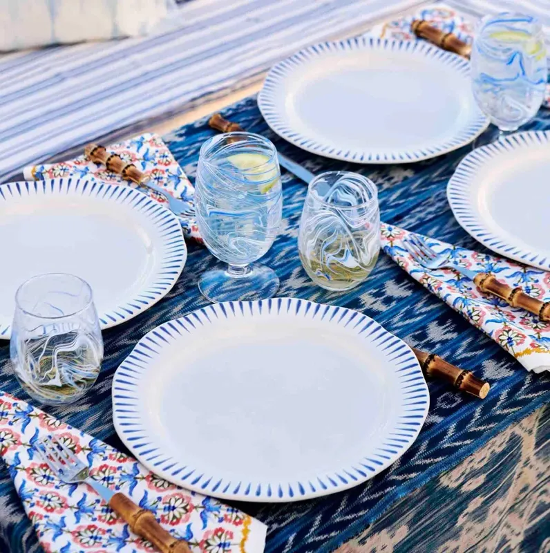 Sitio Stripe Place Setting