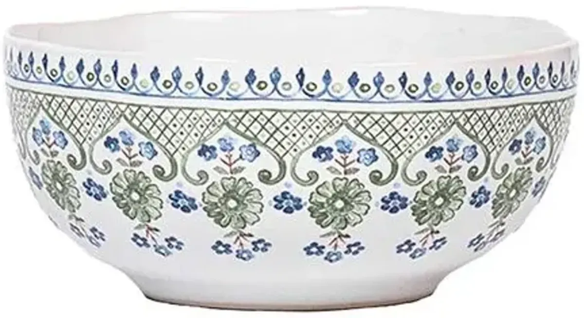 Villa Seville Cereal/Ice Cream Bowl - Chambray - Juliska - Blue