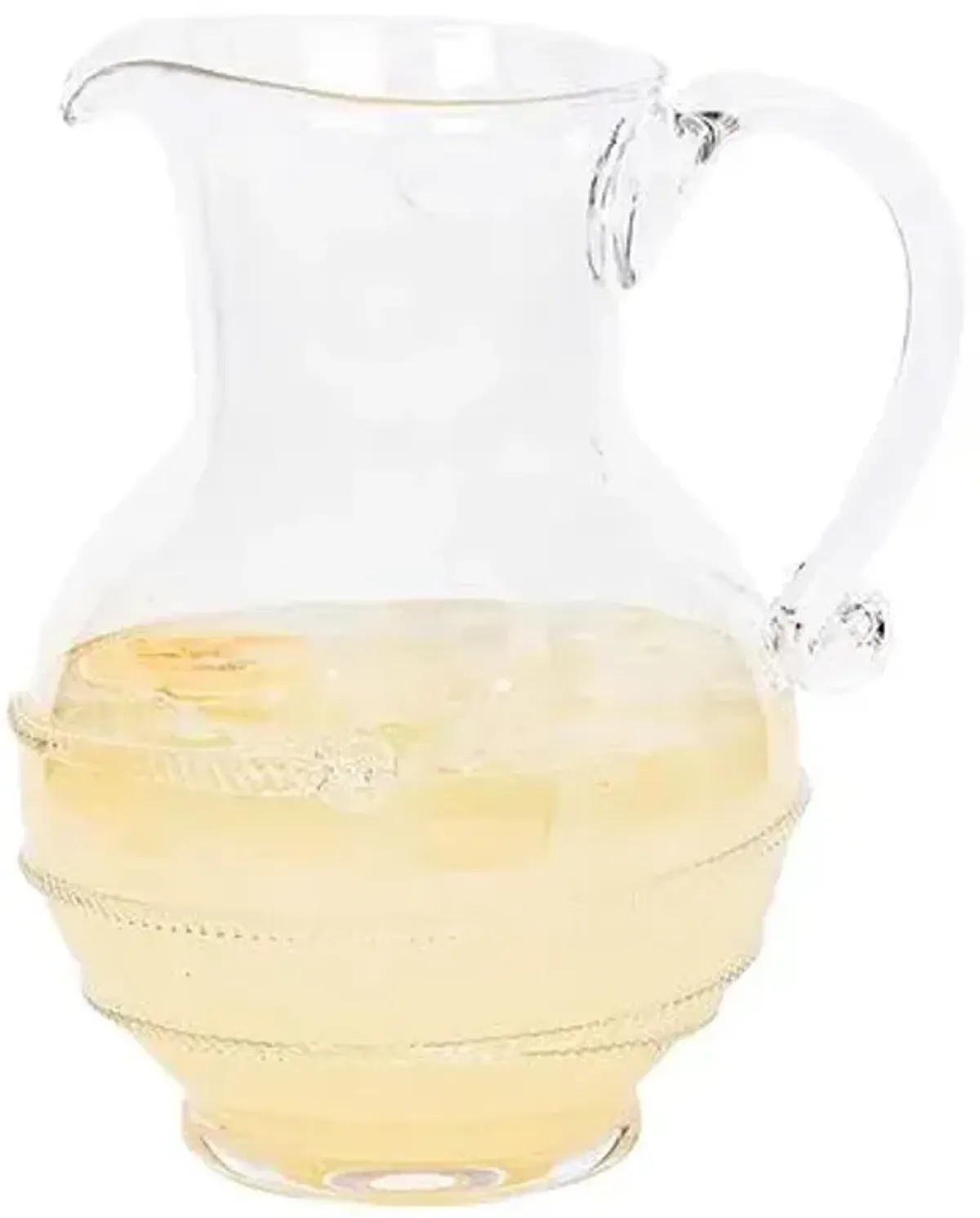 Amalia Glass Round Pitcher - Juliska - Clear