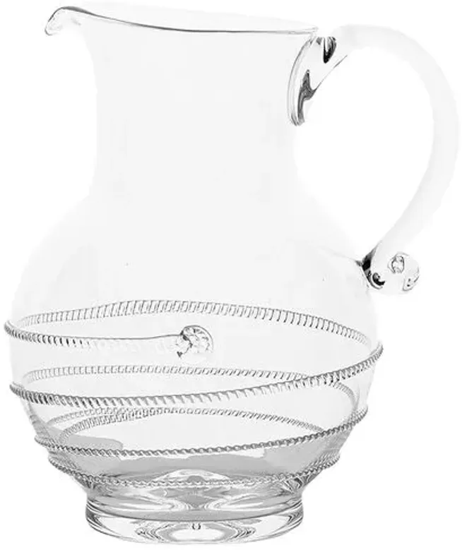 Amalia Glass Round Pitcher - Juliska - Clear