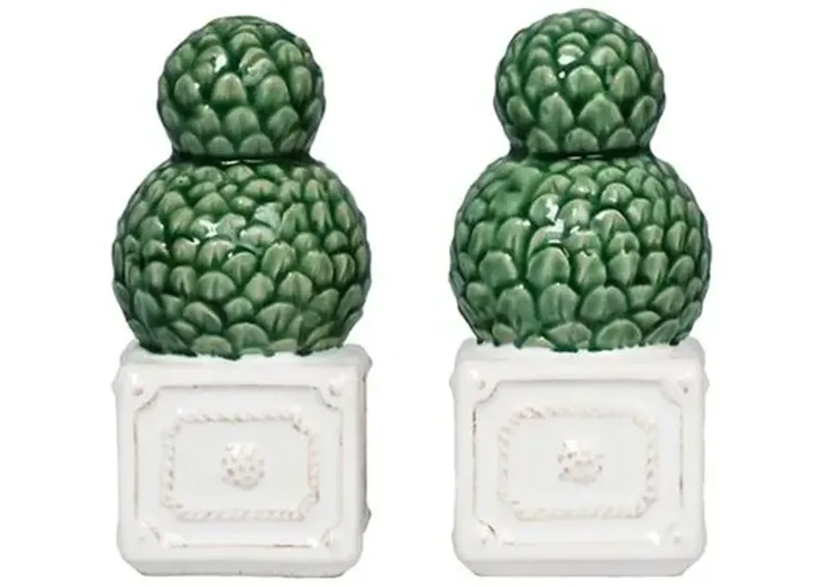 Set of 2 Berry & Thread Topiary Salt and Pepper Set - Juliska - Multi