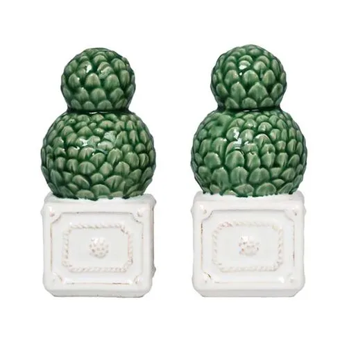 Set of 2 Berry & Thread Topiary Salt and Pepper Set - Juliska - Multi