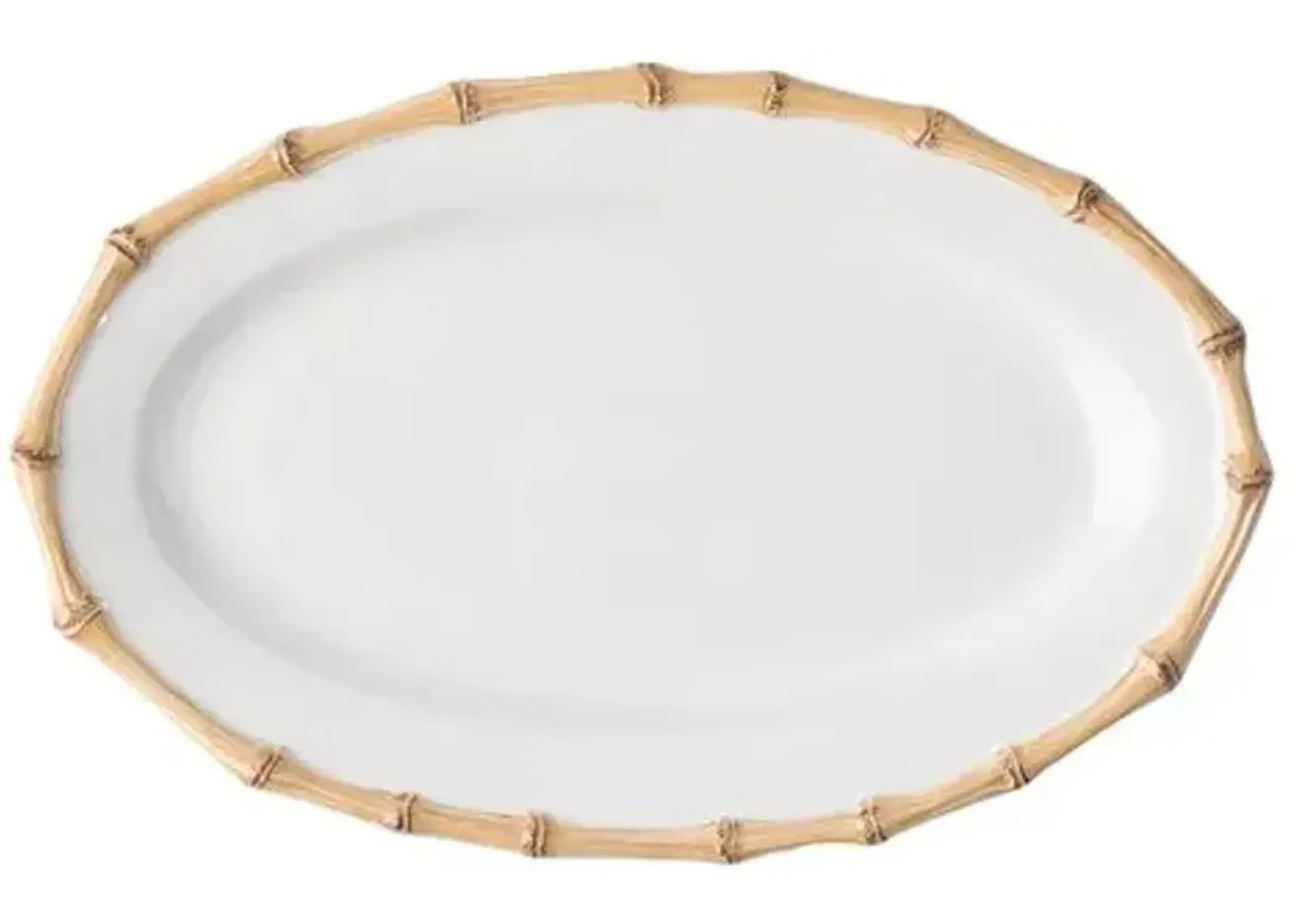 Bamboo Platter - Juliska - White