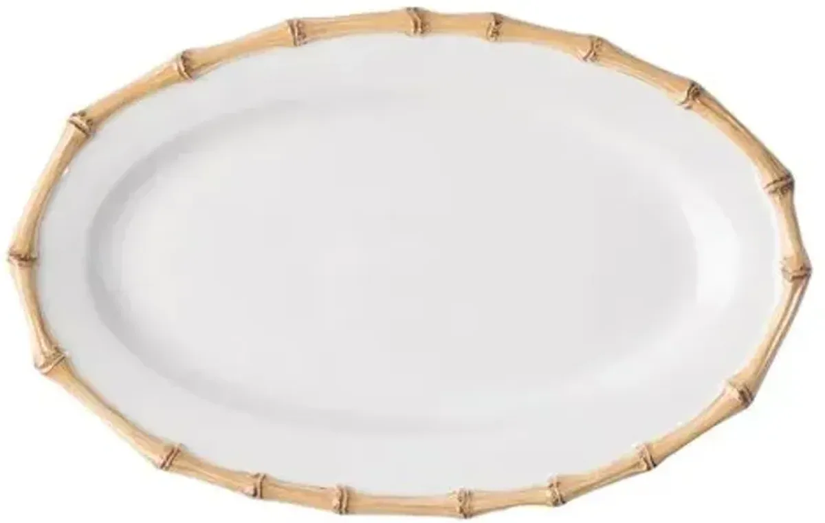 Bamboo Platter - Juliska - White